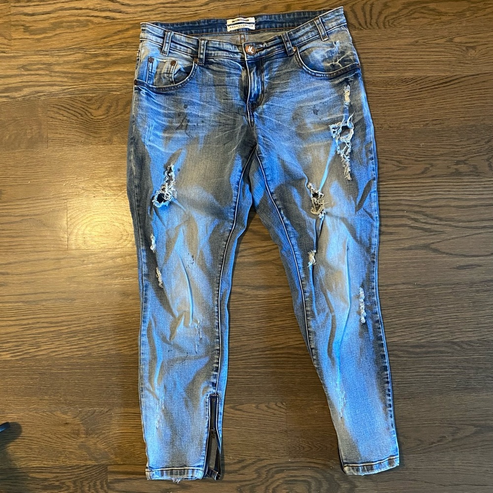 ONE by OneTeaspoon Distressed Denim